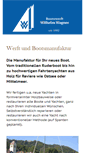Mobile Screenshot of bootswerft-wagner.com